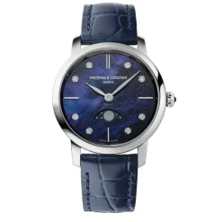 Frederique Constant Classic Slimline Ladies Moonphase - FC-206MPND1S6