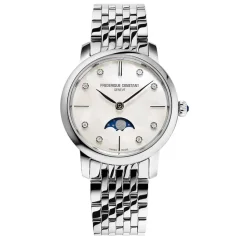 Frederique Constant Slimline Ladies Moonphase - FC-206MPWD1S6B