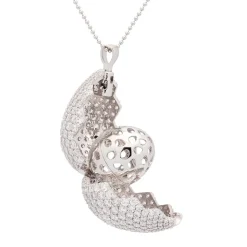 Huevo 9Nine Silver Enigma 9P08 - Tsars Collection