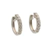 Pendientes con diamantes en línea