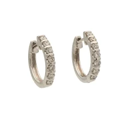 Pendientes con diamantes en línea
