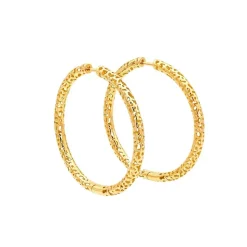 Pendientes criollas caladas