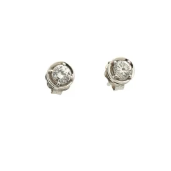 Pendientes de diamantes