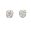Pendientes de oro blanco con diamantes