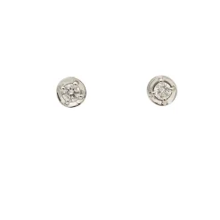 Pendientes de oro y diamantes - 0998