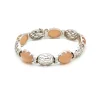 Pulsera de ágatas luna