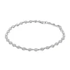 Pulsera de oro blanco y diamantes