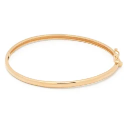 Pulsera rígida de oro amarillo