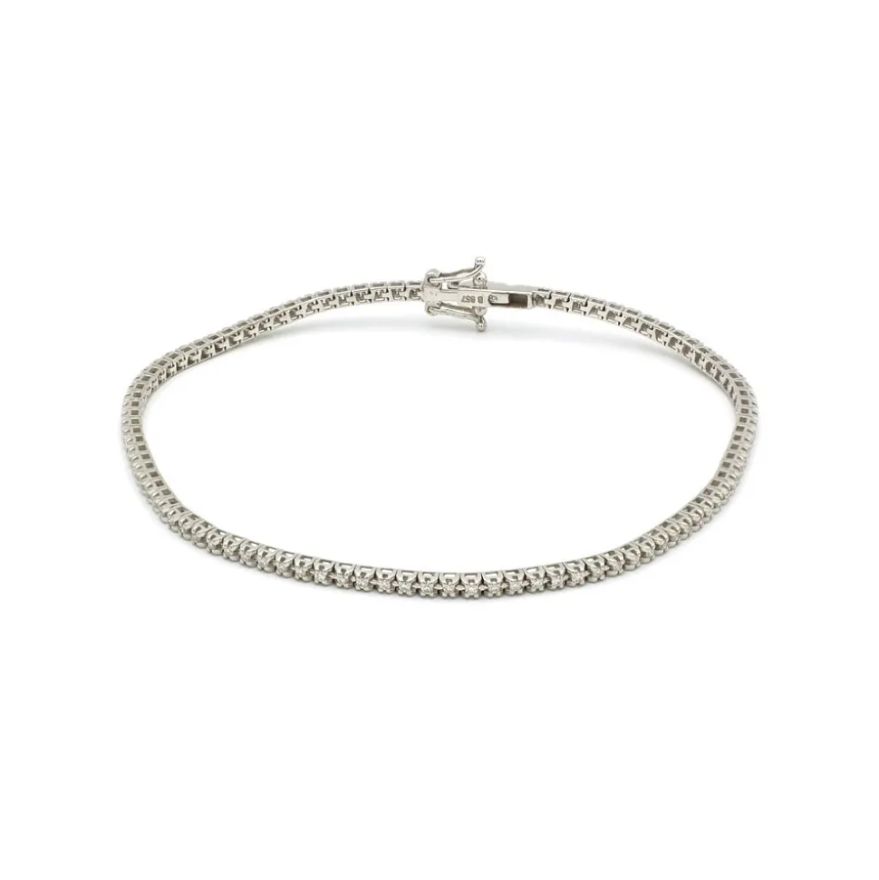 Pulsera Riviere con diamantes