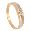 Solitario de oro y diamante - 0002