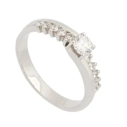 Sortija de diamantes - 0654