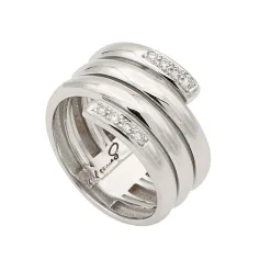Sortija espiral con diamantes 0805